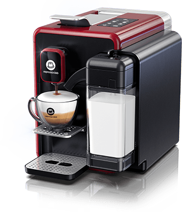 מכונת קפה OneTouch +‮ 001 קפס' + זוג כוסות לאטה!